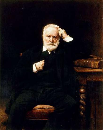 Leon Bonnat Portrait of Victor Hugo